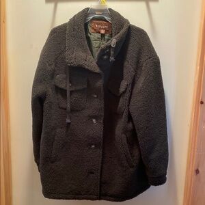 Koolaburra Black Sherpa Jacket